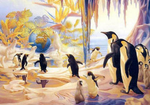 картинка пингвины
